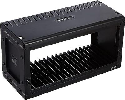 Hama 48010 - Prateleira para 20 discos, preto