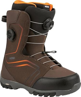 Nitro snowboardskor Sentinel Boa snowboardbåt, brun, 28,5
