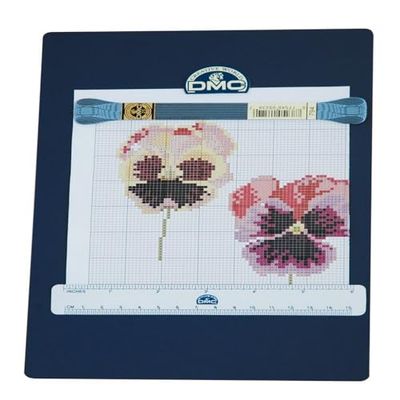 DMC - Lavagnetta magnetica grande, permette di leggere facilmente gli schemi – molto pratico e utile | 28 cm x 38 cm – Accessorio indispensabile