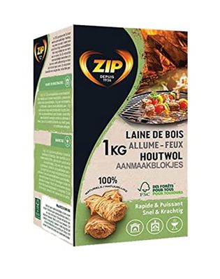 Zip Fireball Laine de bois 1Kg