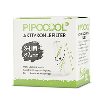 Pipocool 20170 filtro de carbón activado, papel