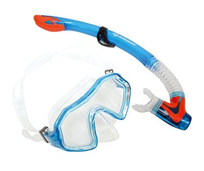 Schildkröt® Barbados 940011 Snorkelset voor kinderen, 2-delig, bril, snorkel, ABC-set, junior duikset, hoogwaardige siliconen, cool design, perfecte pasvorm, in blisterverpakking