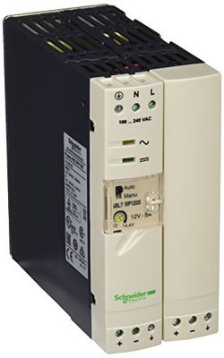 Schneider ABL7RP1205 getakte stroomvoorziening Optimum, 100-240 VAC, 1-2 P, 12 VDC, 5 A, 60 W