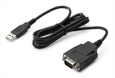 HP J7B60AA adaptador de cabo - adaptador para cabo (USB A, RS-232, macho/macho, preto, Windows XP/Vista/7/8/8.1 (X86/X64), Microsoft Server 2003/2008/2012 (x86/x64), ))