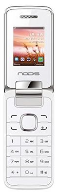 NODIS NC-20 1.77" 82g Blanco Teléfono básico - Teléfono móvil (4,5 cm (1.77"), 128 x 160 Pixeles, LCD, MicroSD (TransFlash), 32 MB, 16 GB)