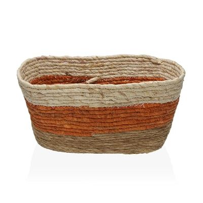 CESTA RECTANGULAR NARANJA