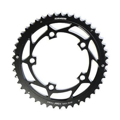 Sram Red22/Force22/Rival22, Corona Unisex Adulto, Nero, 31,8 mm