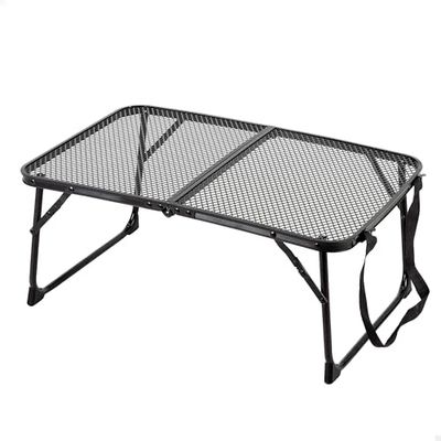 AKTIVE 63084 Klaptafel, licht, 60 x 40 x 25 cm, kantelbeveiliging, bestand tegen hoge temperaturen, draagkracht 20 kg, draaggreep, veiligheidssluiting, camping