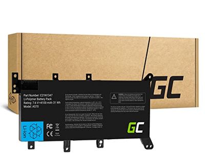 Green Cell C21N1347 Batteri för ASUS A555 A555L F555 F555L F555LD K555 K555L K555LD R556 R556L R556LD R556LJ X555L Bärbar Dator