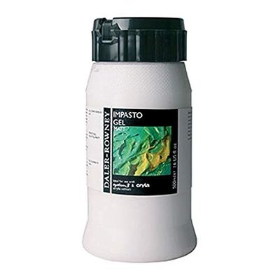 Daler-Rowney Impasto - Flacone di gel da 500 ml, densità media, finitura opaca