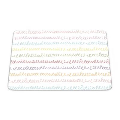 Bonamaison, Rectangle Digital Printed Mouse Pad, Non-Slip Base, for Office and Home, Size: 22 x 18 cm