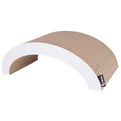 District 70 4725 Arch - Mobile AntiGraffio in Cartone Ondulato, Misura S, 60 x 28 x 20 cm, Colore: Bianco