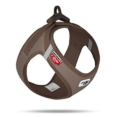 Vest Harness curli Clasp Cord Brown 2XS