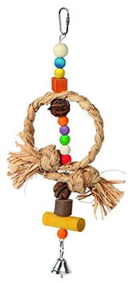 Kerbl 82944 Fågelleksak natur med klocka, längd 36 cm