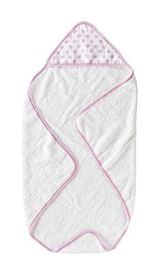 Schardt 13 875 1/790 Serviette de bain à capuche Rose