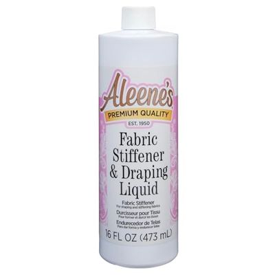 Aleene's Fabric Stiffener & Draping Liquid 473ml, 16oz, White
