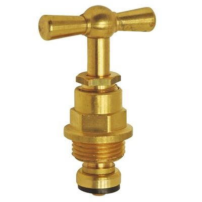 SOMATHERM PER VOI - testa gambo con ghiandola M15 / 21 - spazzolato Ottone