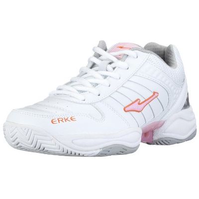 ERKE BWM90660-2 - Scarpe Sportive da Tennis, da Donna, Bianco/Blu 2, EU 42, Bianco, 42 EU