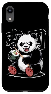 Japan Panda Sushi Anime Manga Streetwear Case for iPhone XR