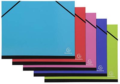 Exacompta 25529E - Carpeta (Conventional file folder, Caja de cartón, Multicolor, B4 (257x364), 280 mm, 380 mm)