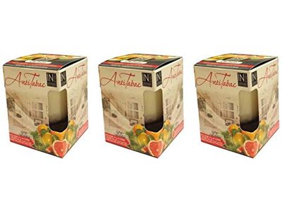 In Canto Bougie Anti-tabac 90 gr - Lot de 3