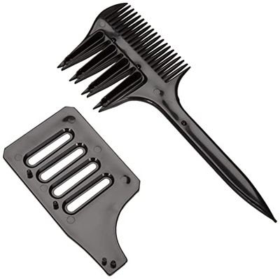 Efalock Professional Strängkam med stencil, 1-pack, (1 x 1 styck)
