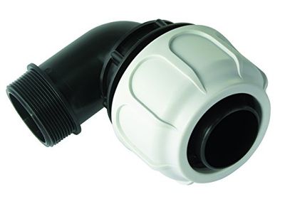S & M 452 215 verbindingsstuk, gebogen, 40 x 1 1/2 inch