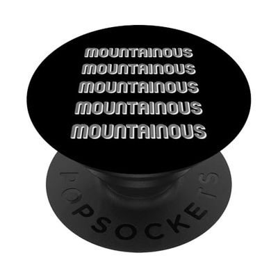 Montañoso PopSockets PopGrip Adhesivo