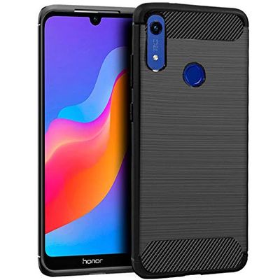 Cool beschermhoes voor Huawei Y6 (2019) / Y6s / Honor 8A Carbon Black