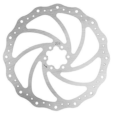 M-Wave Unisex vuxen BD-160 bromsskiva, silver, 160 mm