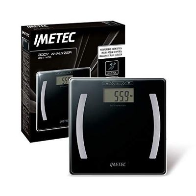 Imetec Body Analizer ES7 400 Pèse Personne Diagnostique Mesure Eau Corporée Masse Musculaire et Graisse