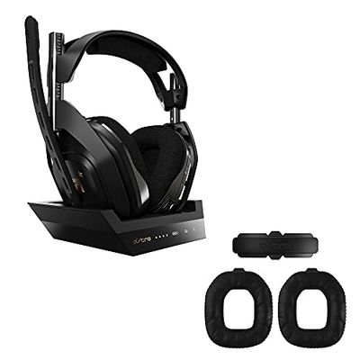 ASTRO Gaming A50 Casque Sans Fil Gamer pour Xbox Series X|S, Xbox One, PC avec sa Station de Charge et Mod Kit Gen 4 pour l'isolation du bruit