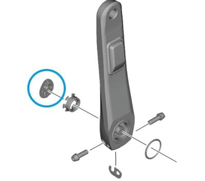 SHIMANO FC-R9200-P ytterlock