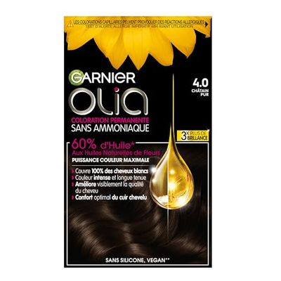 Garnier - Olia - Ammonia-free oil-based chestnut hair dye