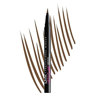 NYX Professional Makeup Lift And Snatch Brow Tint Pen, Smudge-proof, Transfer-proof, Brunette