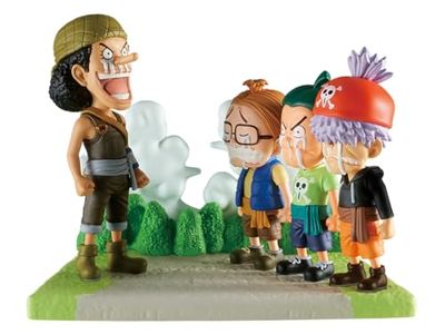 Banpresto Figurine d'action Usopp Pirates One Piece - World Collectable Log Stories 7 cm BP88809P Multicolore