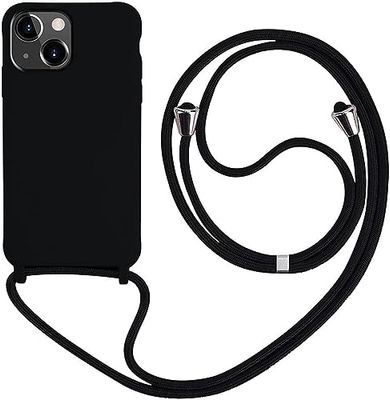 Funda de Silicona para iPhone 13, Collar Ajustable para teléfono móvil