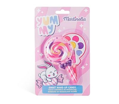 AQUARIUS MARTINELIA YUMMY SWEET MAKE-UP LOLLY - Set de maquillaje para niños, regalo ideal para niñas, juguete cosmético para niños