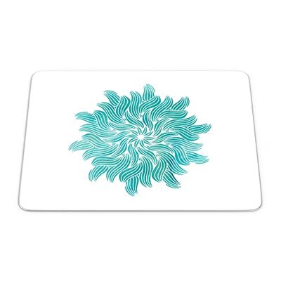 Bonamaison, Tapis de Souris Rectangle Imprimé Numériquement, Fond Antidérapant, pour Bureau et Maison, Taille: 22x18cm
