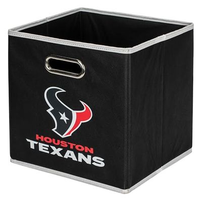 Franklin Sports NFL Team - Cubitos de Almacenamiento de Tela – Hecho para Adaptarse a los organizadores de Papelera de Almacenamiento (11 x 10,5 x 10,5 cm), NFL, Color Azul, tamaño Talla única