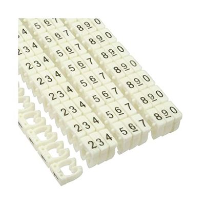 InLine 59961H Plastica Bianco 100pezzo(i) fascetta