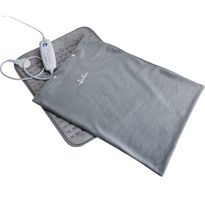 Jata CT20 Manta Eléctrica Mando Regulador con 6 Niveles Calor Inmediato Flexible Suave y Transpirable Medidas 50 x 40 cm Funda Extraíble y Lavable