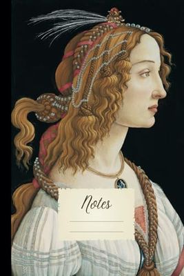 Notes: Lined Notebook Journal with Classical Vintage Art Aesthetic Design, 6x9, Ruled, 120 Premium Pages, 622