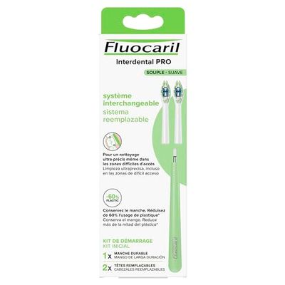 Fluocaril Interdental Pro Flexible Interchangeable System 2 Replaceable Heads