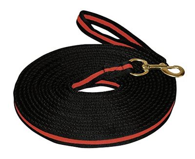 Kerbl Longia Morbida da 8 m, di Colore Nero e Rosso, 321491