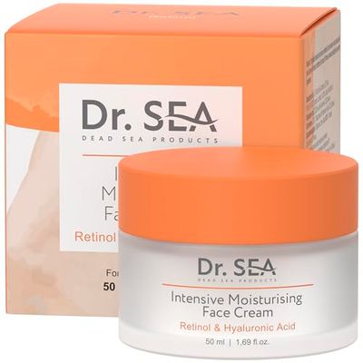 INTENSIVE MOISTURISING FACE CREAM - RETINOL & HYALURONIC ACID, 50 ml
