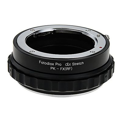 Fotodiox DLX - Adattatore estensibile per obiettivo compatibile con obiettivi Pentax K su fotocamere Fujifilm X-mount