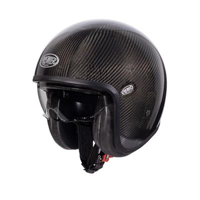 Premier Vintage Open Face Hjälm, Kol, M