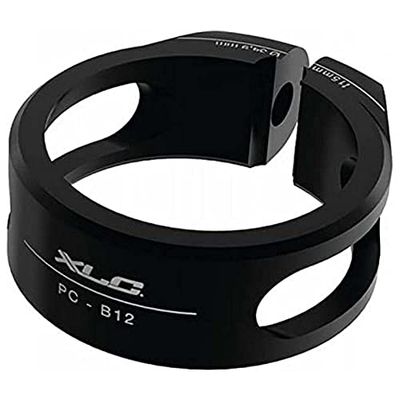 XLC Bague selle-2502063131 Anneau de Serrage pour Tige de Selle Bébé Unisexe, Schwarz, 15 mm