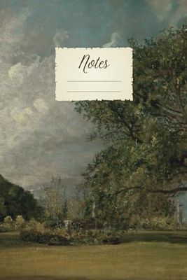 Notes: Lined Notebook Journal with Classical Vintage Art Aesthetic Design, 6x9, Ruled, 120 Premium Pages, 596